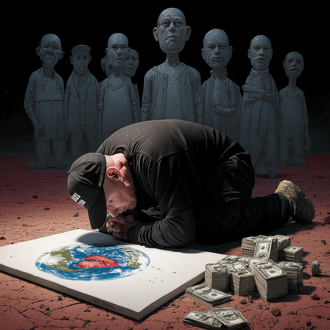 "When greed speaks, truth is silent." – Unknown